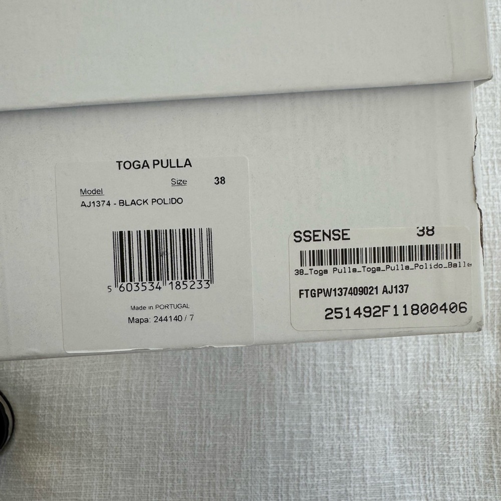 TOGA Pulla Black Studded Mary Jane Loafers - Picture 7 of 8